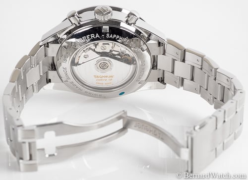 Open Clasp Shot of Carrera Chronograph
