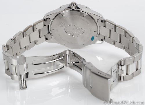 Open Clasp Shot of Aquaracer