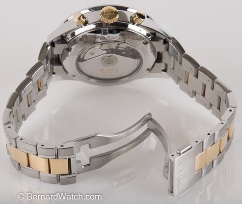 Open Clasp Shot of Carrera Chronograph