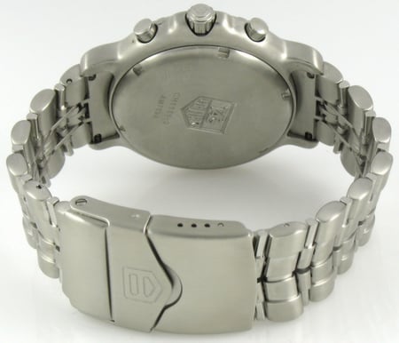 Rear / Band View of 6000 Chronograph