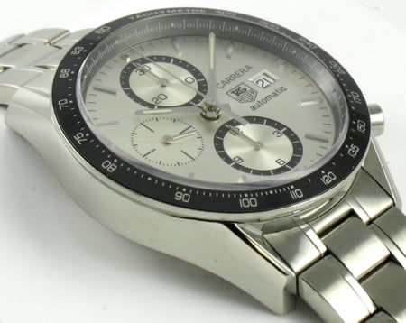 9' Side Shot of Carrera Chronograph