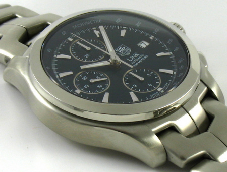 9' Side Shot of Link Chronograph