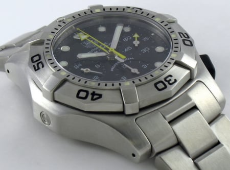 9' Side Shot of Aquagraph Chronograph