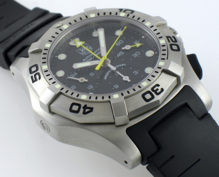 9' Side Shot of Aquagraph Chronograph