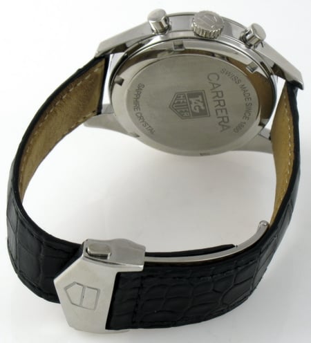 Rear / Band View of Carrera Chronograph