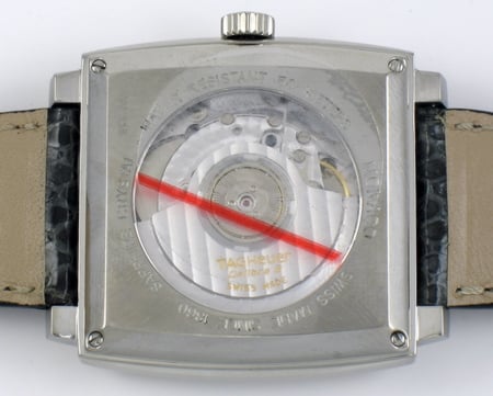 Caseback of Monaco Unisex