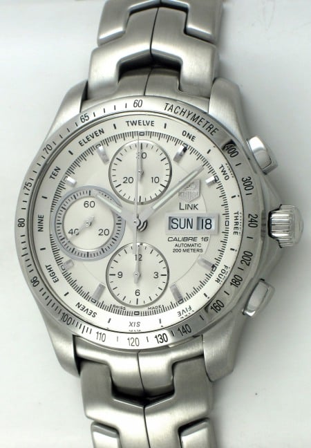 Box / Paper shot of Link Chronograph