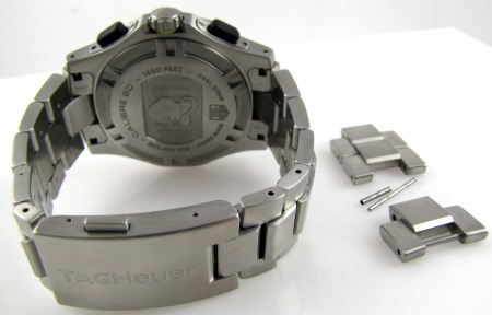 Rear / Band View of Aquagraph Chronograph