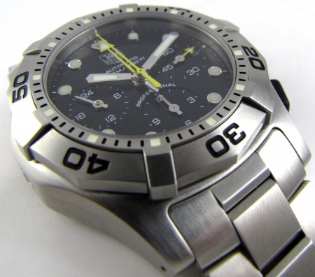 9' Side Shot of Aquagraph Chronograph