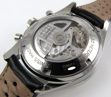 Caseback of Link 'Tiger Woods' Limited Edition