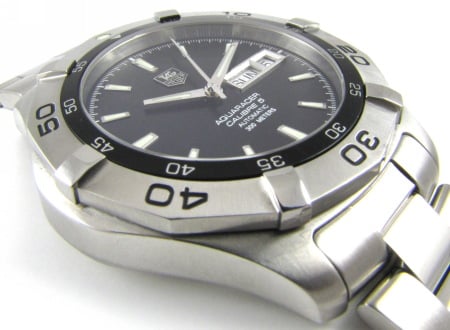 9' Side Shot of Aquaracer Day-Date