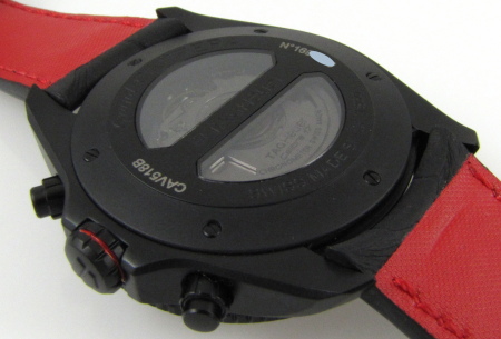 Caseback of Grand Carrera Chronograph