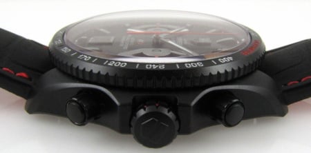 Crown Side Shot of Grand Carrera Chronograph