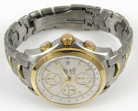 Front View of Link Chronograph
