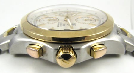 Crown Side Shot of Link Chronograph