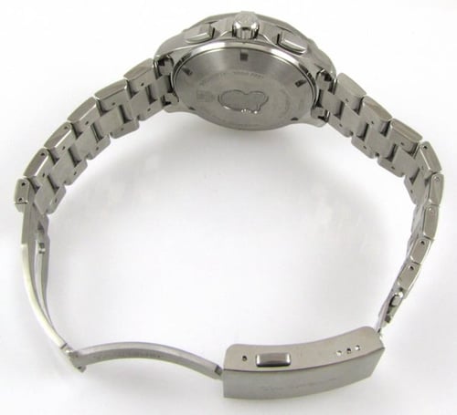 Open Clasp Shot of Aquaracer Chronograph