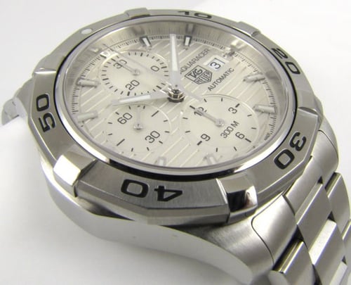 9' Side Shot of Aquaracer Chronograph