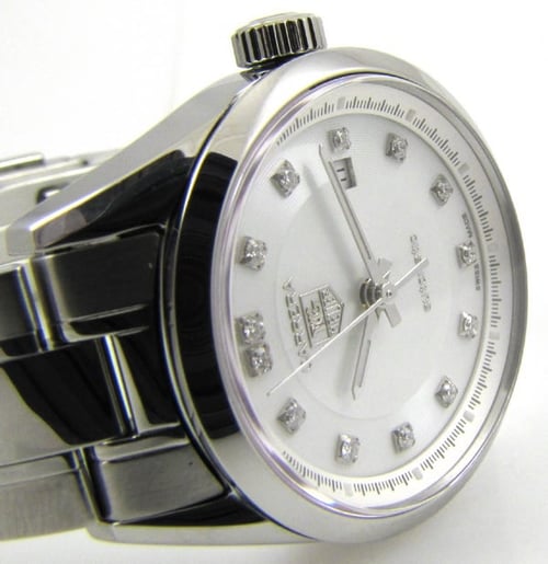 Dial Shot of Ladies Carrera Automatic