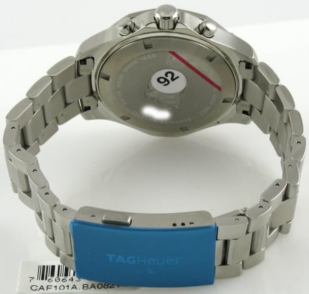 Rear / Band View of Aquaracer Chronograph