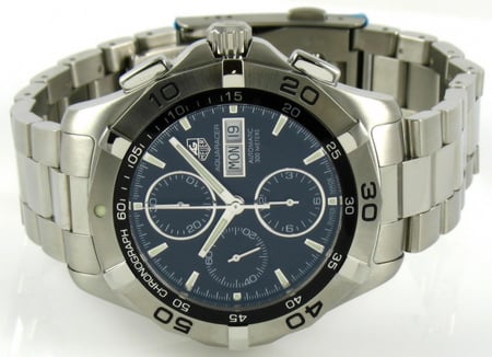 Front View of Aquaracer Chronograph Day-Date