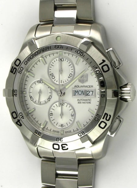 Box / Paper shot of Aquaracer Chronograph Day/Date