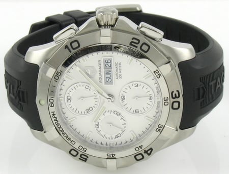 Front View of Aquaracer Chronograph Day-Date