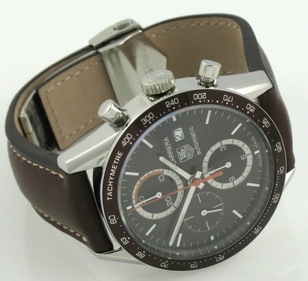 Front View of Carrera Chronograph
