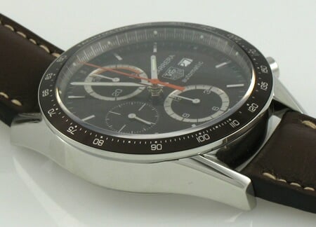9' Side Shot of Carrera Chronograph