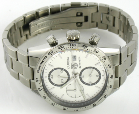 Front View of Carrera Chronograph