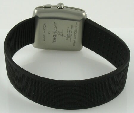 Rear / Band View of Golf Watch 'Tiger Woods Edition'