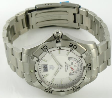 Front View of Aquaracer Grande Date