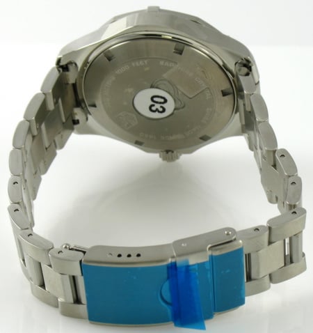 Rear / Band View of Aquaracer Grande Date