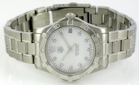 Front View of Ladies Aquaracer Midsize