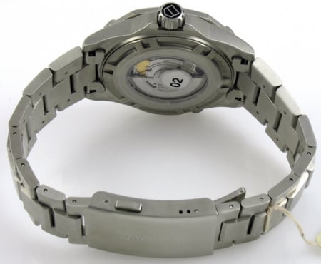 Rear / Band View of Aquaracer Automatic 500M Calibre 5