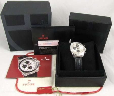 Box / Paper shot of 'Tiger' Chronograph
