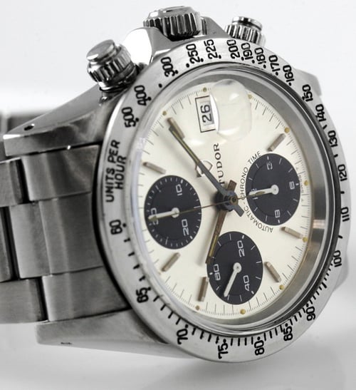 Dial Shot of Chrono-Time 'Big Block' Chronograph