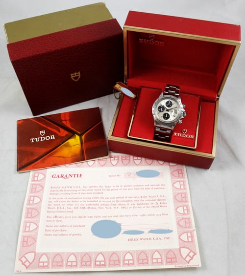 Box / Paper shot of Chrono-Time 'Big Block' Chronograph