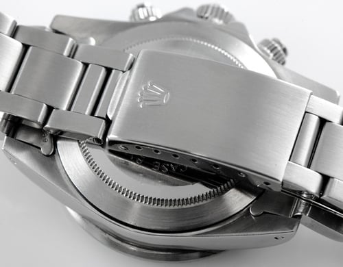 Caseback of Chrono-Time 'Big Block' Chronograph