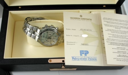 Extra Shot of Overseas Chronograph