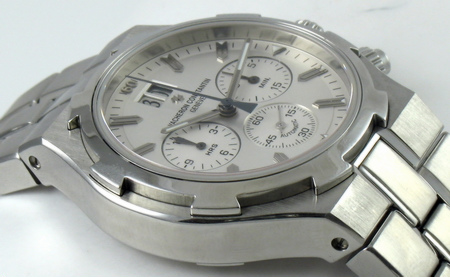 9' Side Shot of Overseas Chronograph
