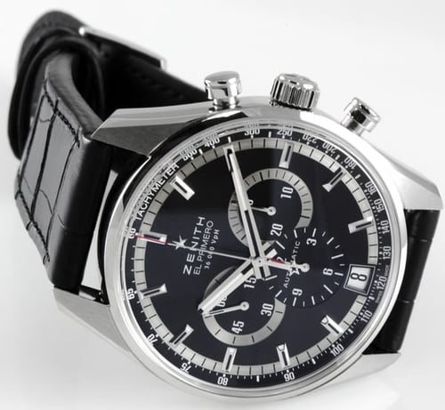 Front View of El Primero 36'000 VpH
