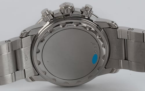 Caseback of LeMan Flyback Chronograph