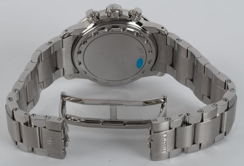 Open Clasp Shot of LeMan Flyback Chronograph