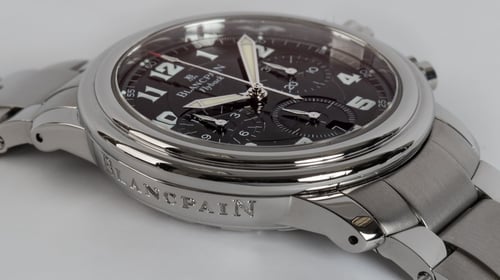 9' Side Shot of LeMan Flyback Chronograph