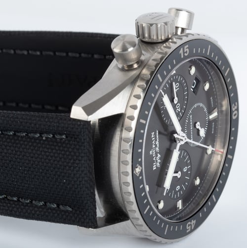 Dial Shot of Fifty Fathoms Bathyscape Flyback Chronograph
