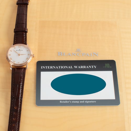 Paper shot of Ladies Villeret Ultra-Slim 29mm