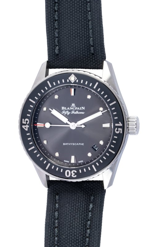 BlancPain - Fifty Fathoms Bathyscaphe 38 5100B-1110-B52A