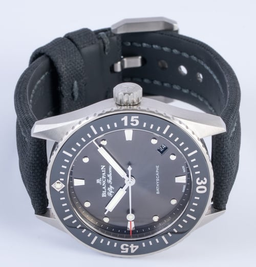 Front View of Fifty Fathoms Bathyscaphe 38