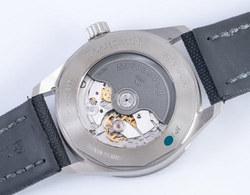 Caseback of Fifty Fathoms Bathyscaphe 38