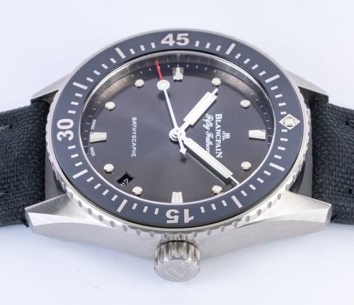 Crown Side Shot of Fifty Fathoms Bathyscaphe 38
